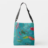 Plumas Crossbody Tas (Achterkant)