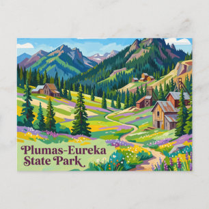 Plumas-Eureka State Park Californië Briefkaart