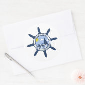 Plumas Lake Ronde Sticker (Envelop)