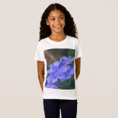 Plumbago auriculata 03 t-shirt (Voorkant volledig)
