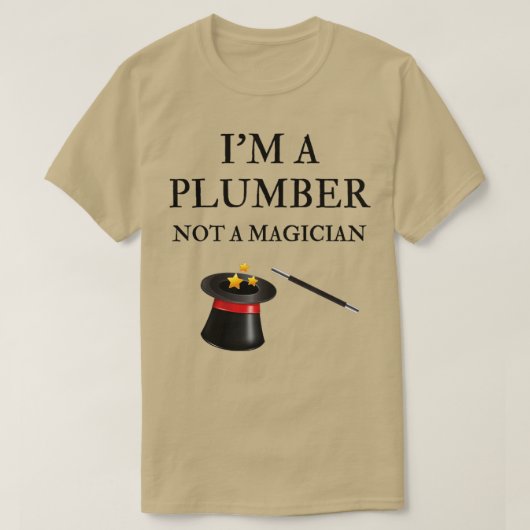 Plumber6 T-shirt (Design voorkant)