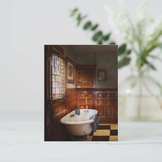 Plumber - Bath Time Briefkaart (Staand voorkant)