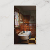 Plumber - Bath Time Visitekaartje (Achterkant)