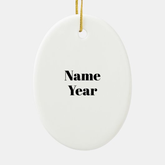 Plumber Black Silhouette-kerstversiering Keramisch Ornament (Achterkant)