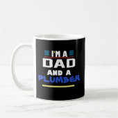 Plumber Dad Coffee Mok (Links)