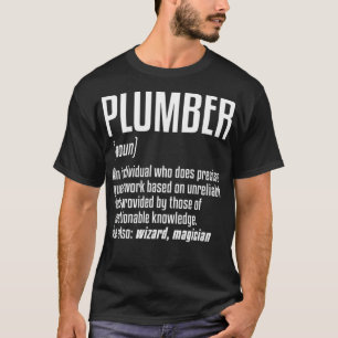 Plumber Definition Plumber cake grappige sms'jes p T-shirt
