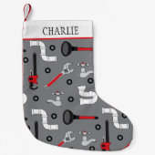 Plumber DIYer and Handyman Kleine Kerstsok (Voorkant)