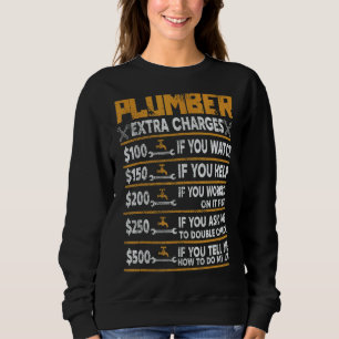 Plumber extra kosten trui