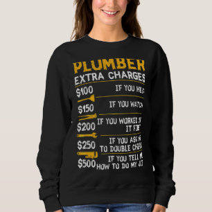 Plumber Extra Ladingen Leidingleiding Hobbyis C Trui