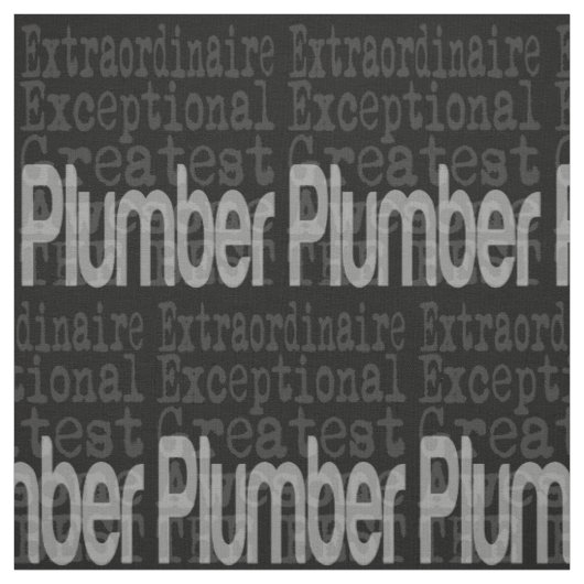 Plumber Extraordinaire Stof (Swatch)