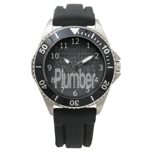 Plumber Extraordinaire Watch Horloge (Voorkant)