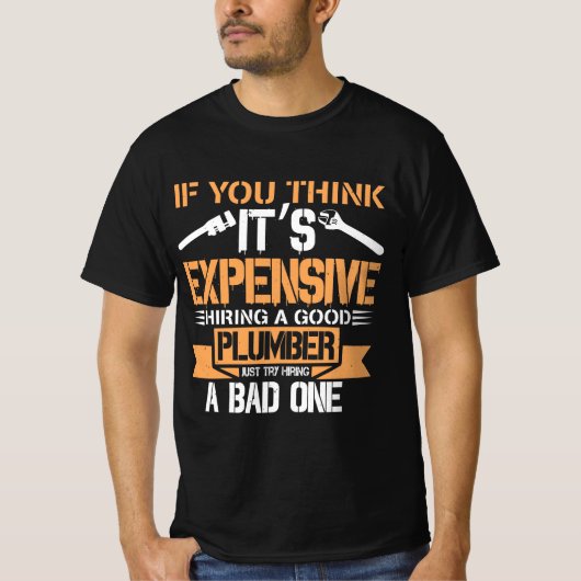 Plumber Gift Idea Plumber T-shirt (Voorkant)