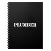 Plumber Gift Notitieboek (Voorkant)