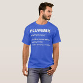 Plumber Gift T-shirt (Voorkant volledig)