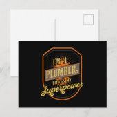 Plumber Gifts Briefkaart (Voorkant / Achterkant)