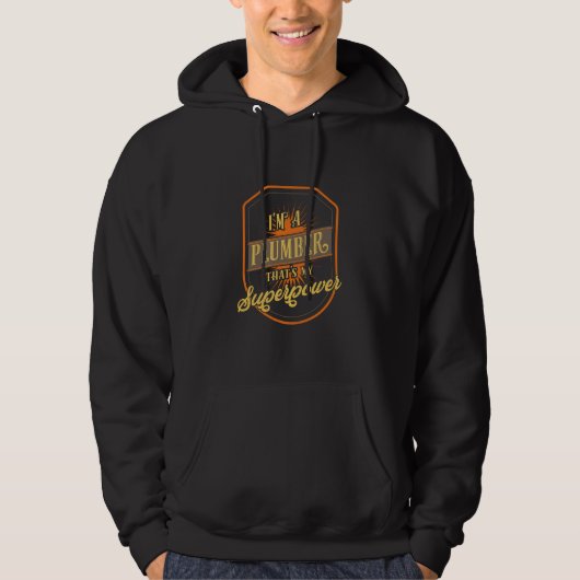 Plumber Gifts Hoodie (Voorkant)