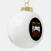 Plumber Gifts Keramische Bal Ornament (Links)
