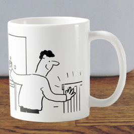 Plumber & Heating Engineer Cartoon Koffiemok