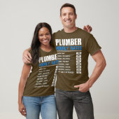 Plumber Hourly Rates Mannen Funny Gift Idee voor T-shirt (Unisex)