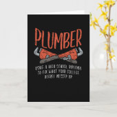 Plumber Kaart (Gele Bloem)