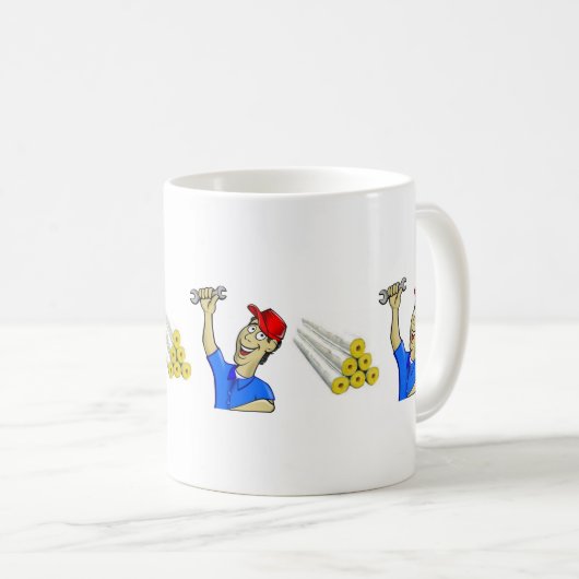 Plumber-Mok Koffiemok (Voorkant rechts)