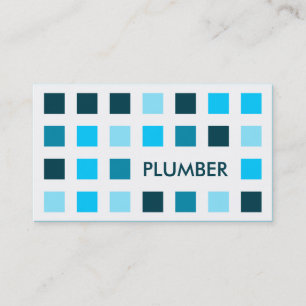 PLUMBER (moskeesvierkanten) Visitekaartje