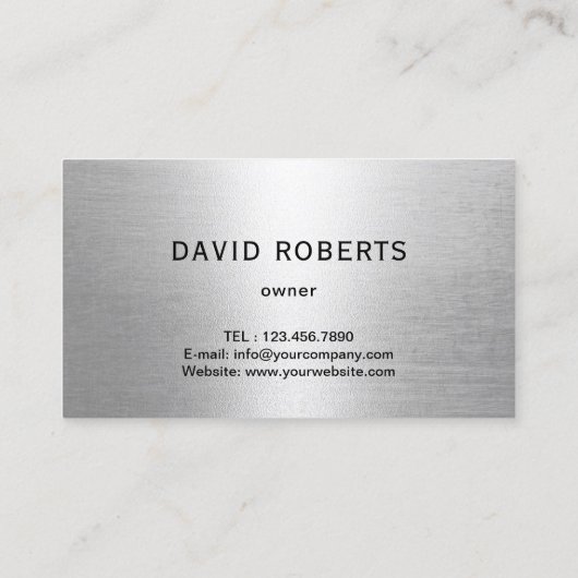 Plumber Pipe Wright Professional Plumbing Service Visitekaartje (Achterkant)