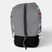 Plumber Plumbing Pattern Monogram Personalised Toilettasje (Rechts)