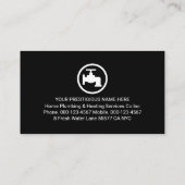 Plumber Plumbing Pipeline Signage Visitekaartje (Achterkant)