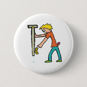 Plumber Ronde Button 5,7 Cm