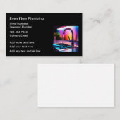 Plumber Service Keukenkraan Thema Visitekaartje (Voorkant / Achterkant)