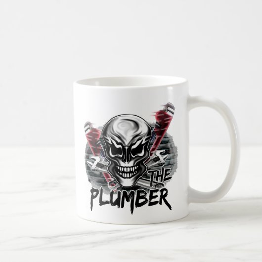 Plumber Skull: De Plumber Koffiemok (Rechts)