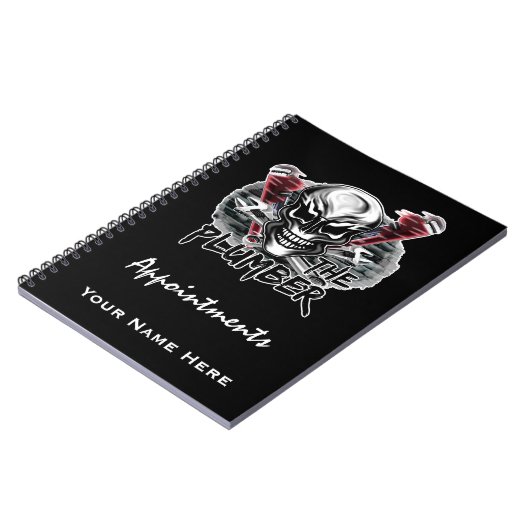 Plumber Skull: De Plumber Notitieboek (Linkerzijde)