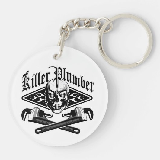 Plumber Skull: Killer Plumber 3.1 Sleutelhanger (Achterkant)