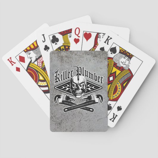 Plumber Skull: Killer Plumber 3.1 Speelkaarten (Achterkant)