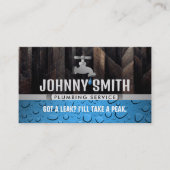 Plumber Slogans Visitekaartjes (Voorkant)