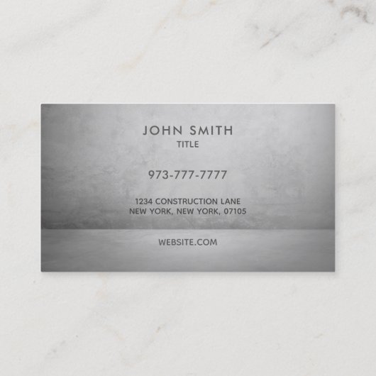 Plumber Slogans Visitekaartjes (Achterkant)