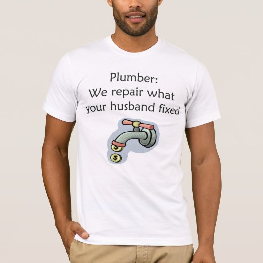 Plumber T-shirt (Voorkant)