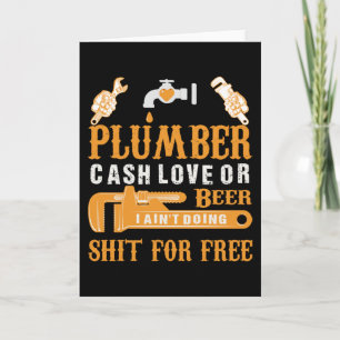 Plumber T-shirt Kaart