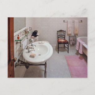 Plumber - The Bathroom Briefkaart