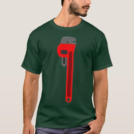 Plumber tool gift Pipefitter Pipe Premium T-shirt (Voorkant)