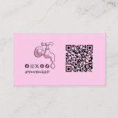 Plumber Visitekaartje (Achterkant)