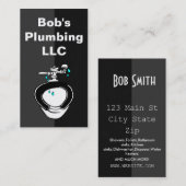 Plumber Visitekaartje (Voorkant / Achterkant)
