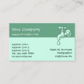 Plumber Visitekaartje (Voorkant)