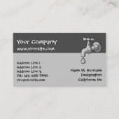 Plumber Visitekaartje (Voorkant)