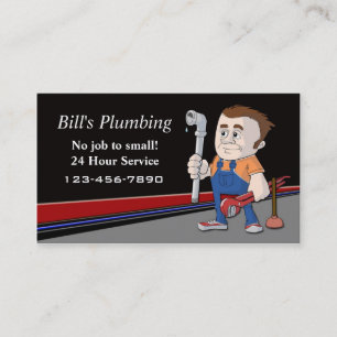 Plumber visitekaartje