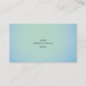 Plumber Visitekaartje (Achterkant)