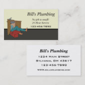 Plumber visitekaartje (Voorkant / Achterkant)