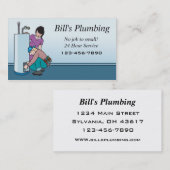 Plumber visitekaartje (Voorkant / Achterkant)