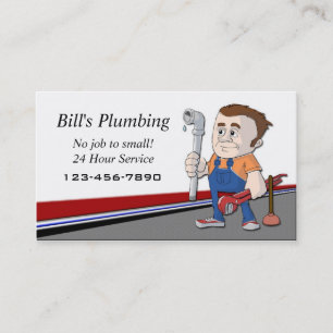 Plumber visitekaartje